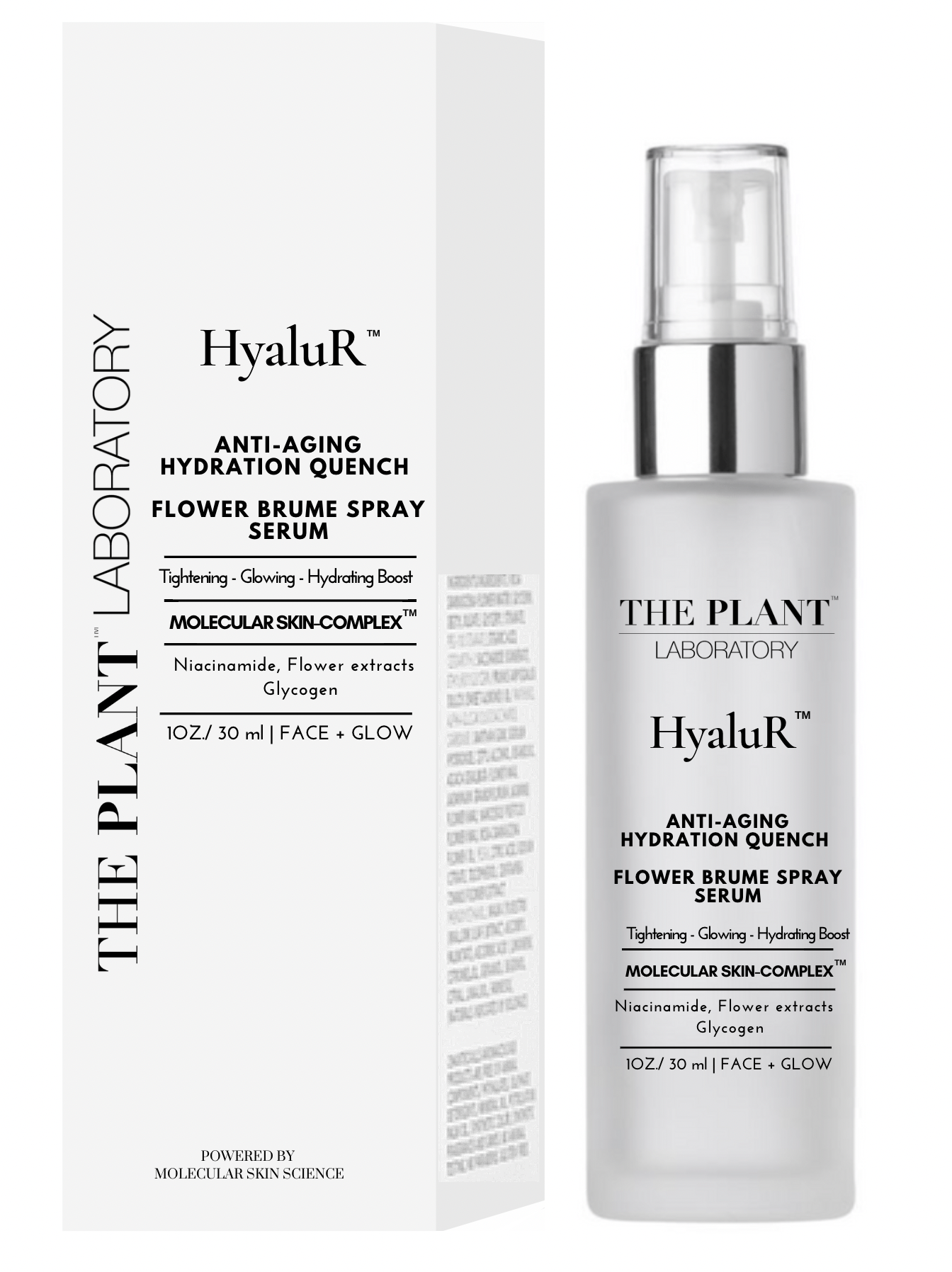 HYALUR' INTENSE ANTI-AGING  HYDRATION QUENCH   FLOWER BRUME SPRAY SERUM